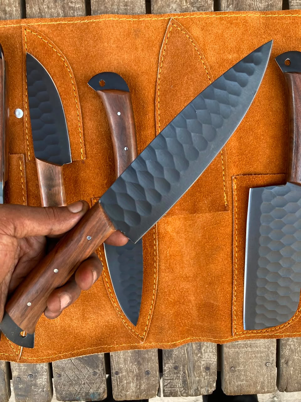 Handmade 5-Piece Chef Knife Set