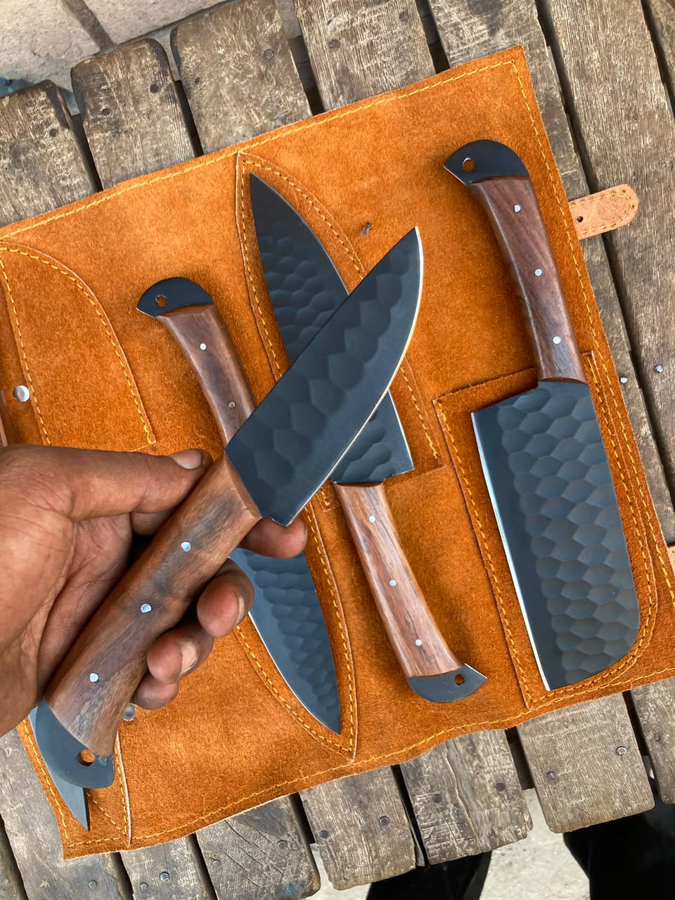 Handmade 5-Piece Chef Knife Set