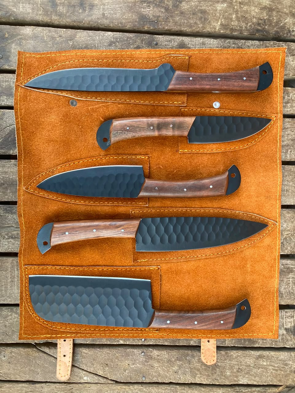 Handmade 5-Piece Chef Knife Set
