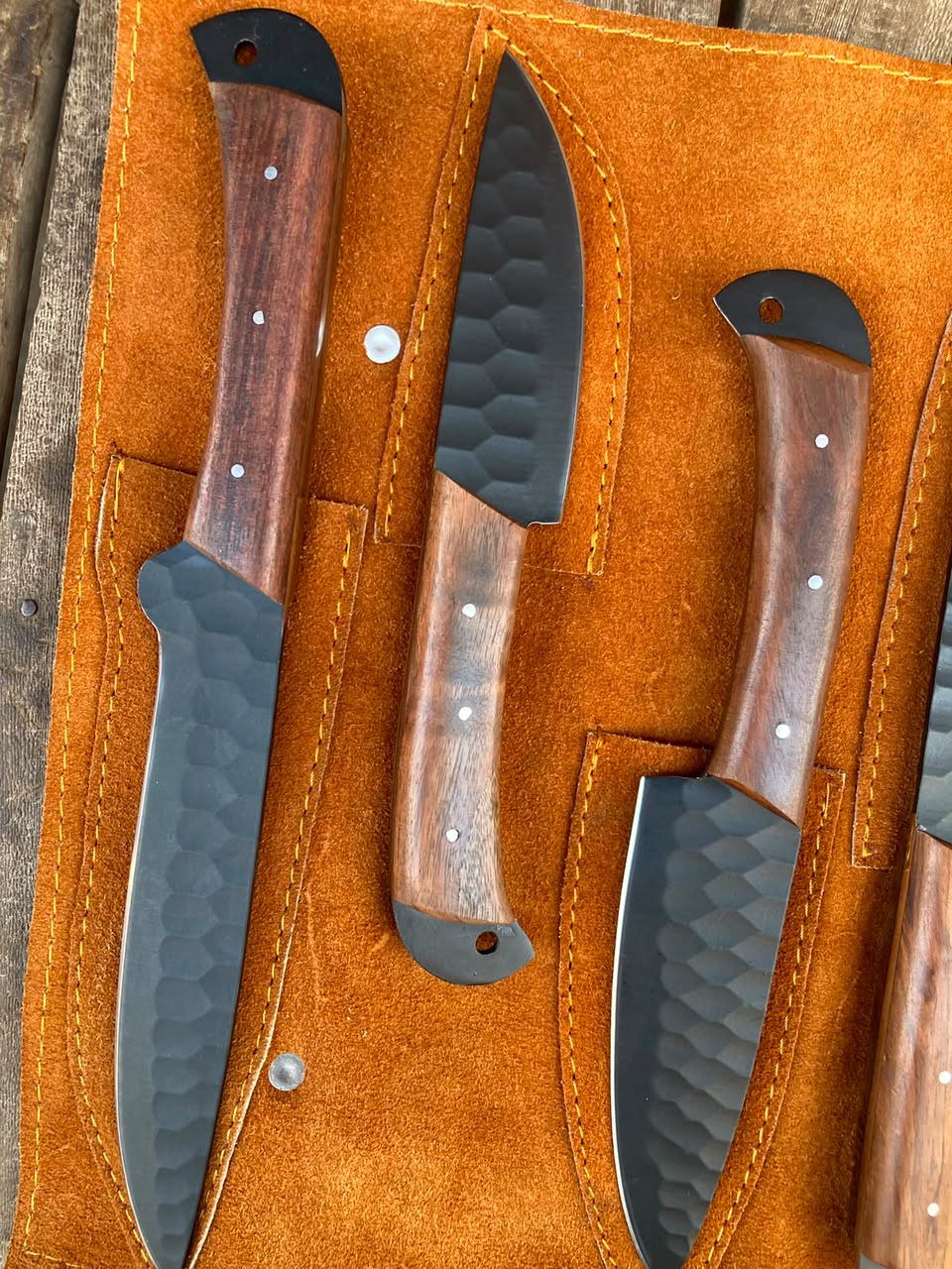 Handmade 5-Piece Chef Knife Set